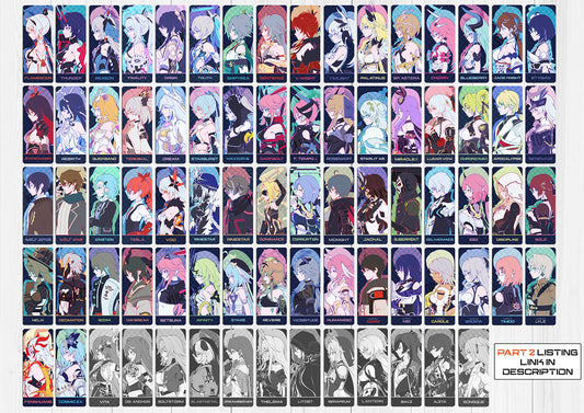 Honkai Impact Stickers | Part 1 & 2