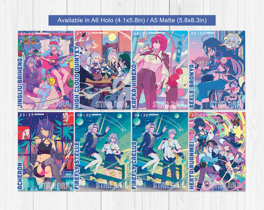 Honkai Star Rail Art Prints