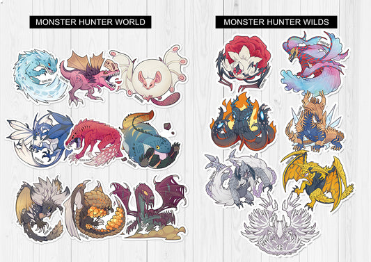 Monster Hunter Stickers
