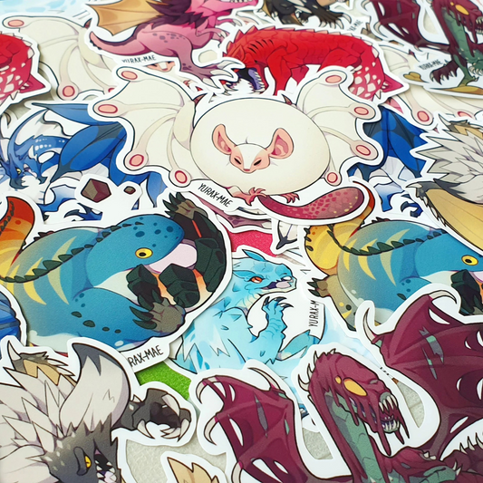 Monster Hunter Stickers