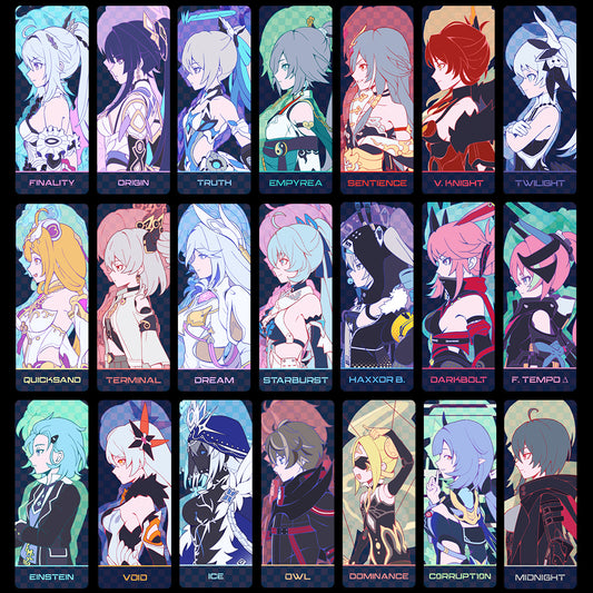 Honkai Impact Stickers | Part 1 & 2