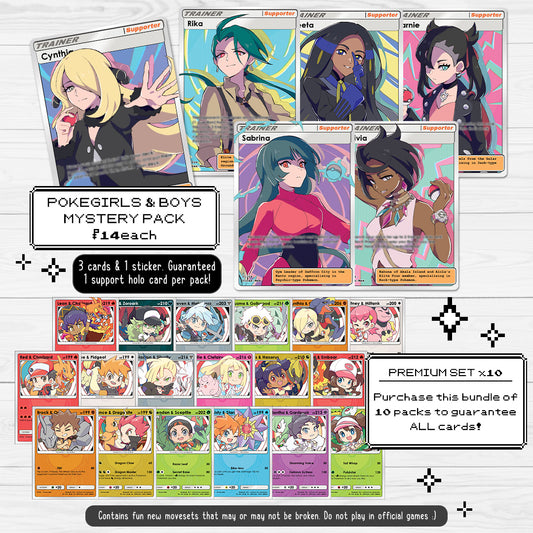 Pokegirls & Boys Mystery Pack